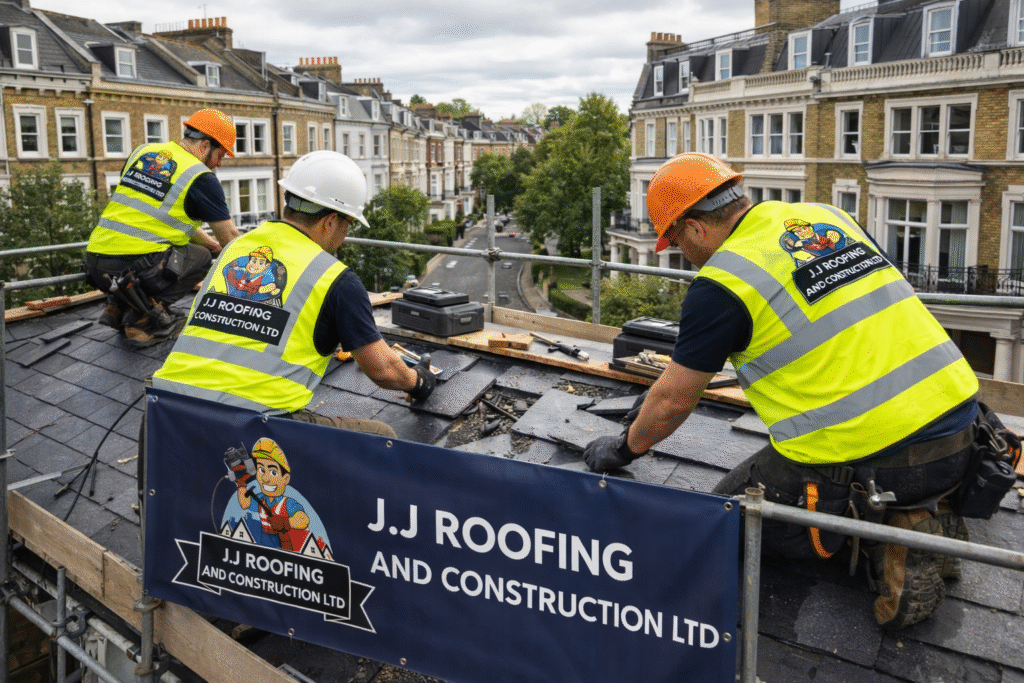 Pro roof repairs in West London – J.J Roofing & Construction Ltd