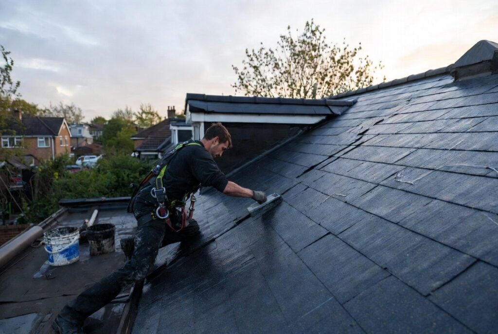 Expert flat roof emergency repair Ealing West London