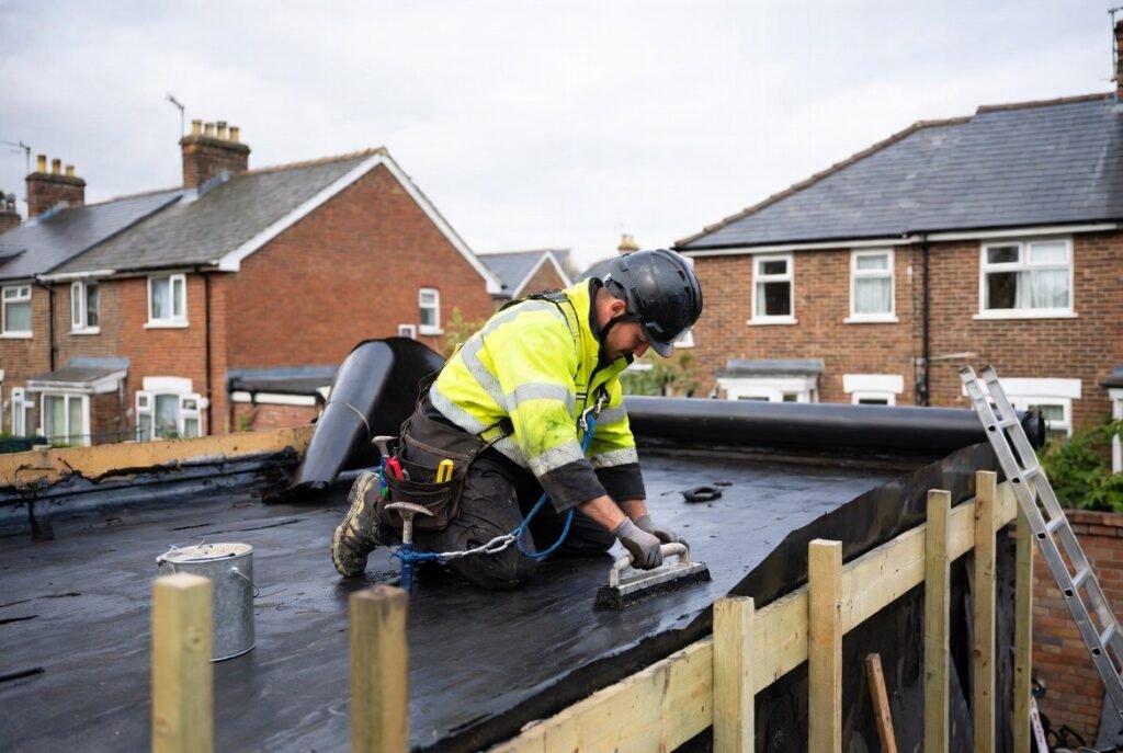 Professional flat roof repair in Richmond, Ealing, Acton & Chiswick