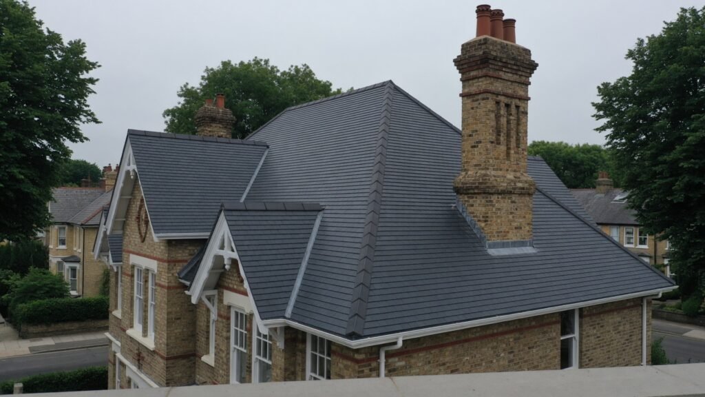 roofers Richmond reviewing conservation and planning on a TW10 elevation