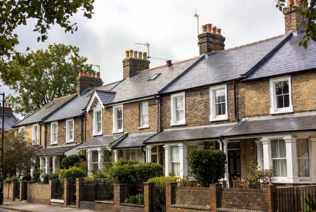 roofers Richmond surveying a TW9 slate roof near Richmond Hill