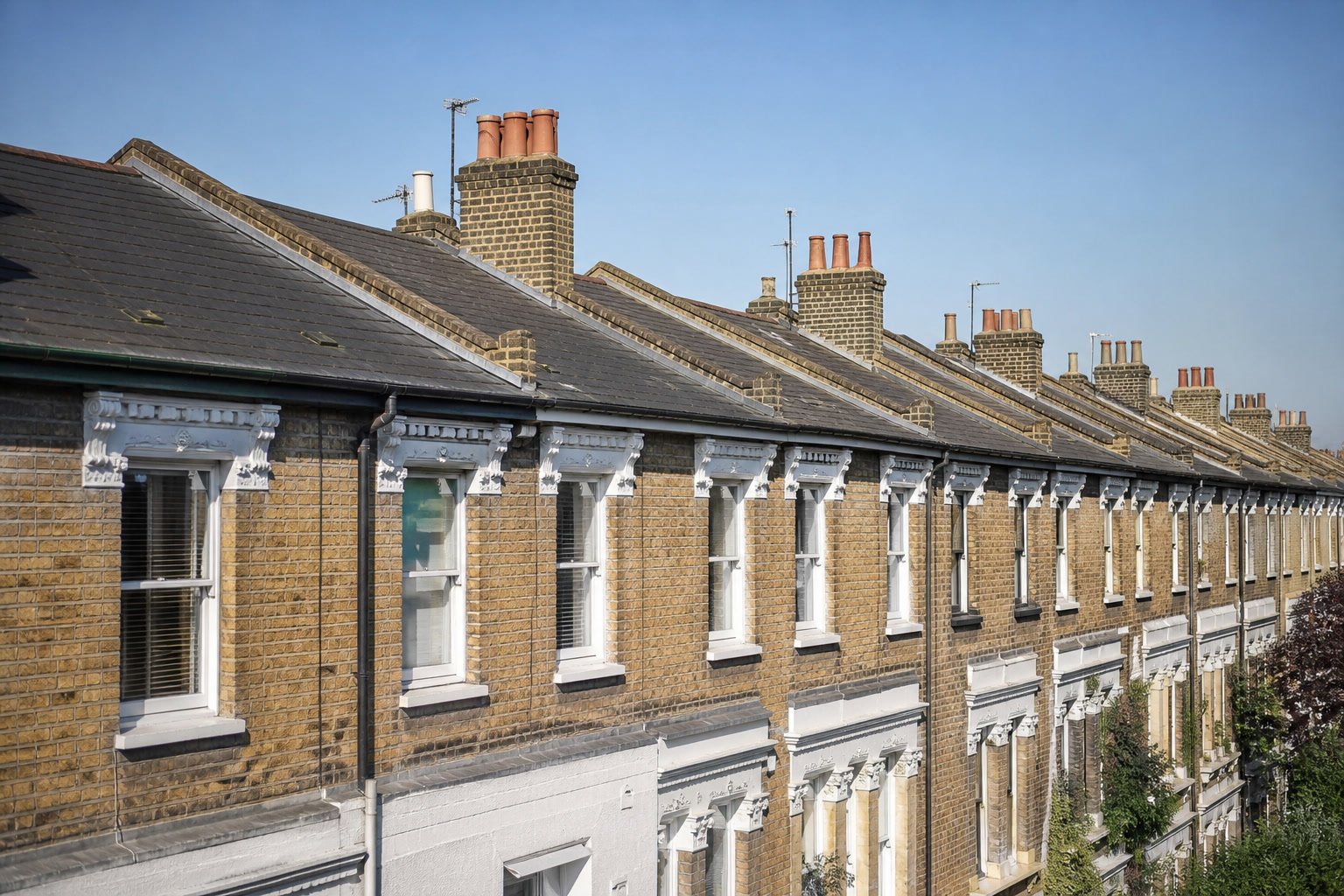 planning permission new roof Chiswick matching pitches on a conservation street